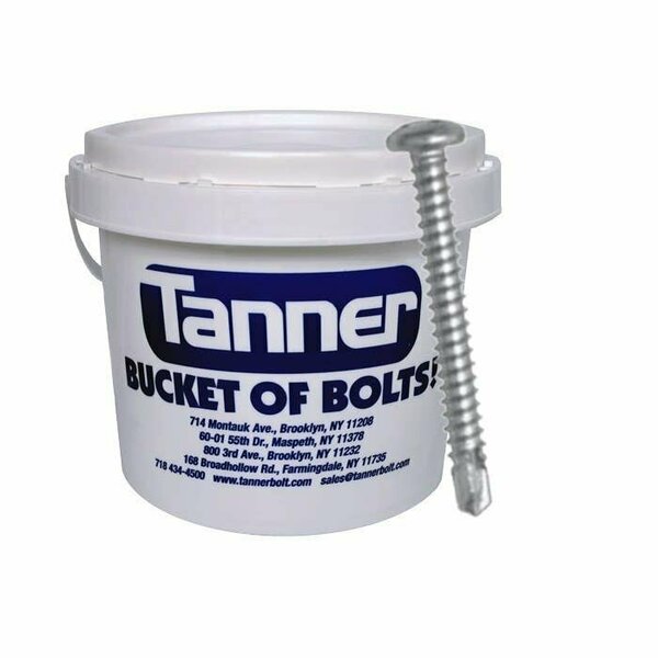 Tanner #10 x 1/2in Self-Drilling Screws Phillips Pan Head, #2 , #2 Phillips Driver TB-610